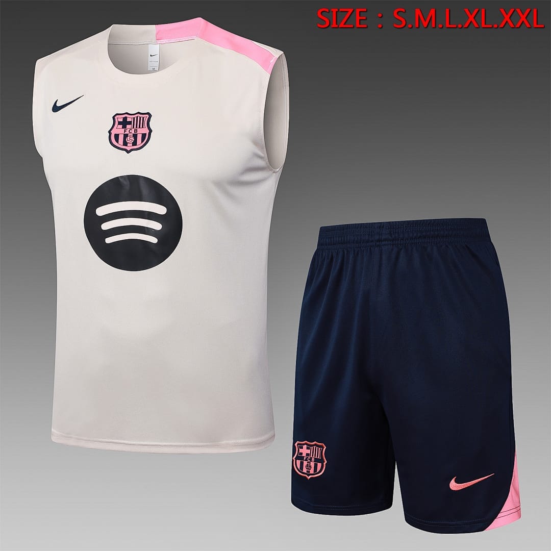 FC Barcelona 25/26 Chaleco · Beige