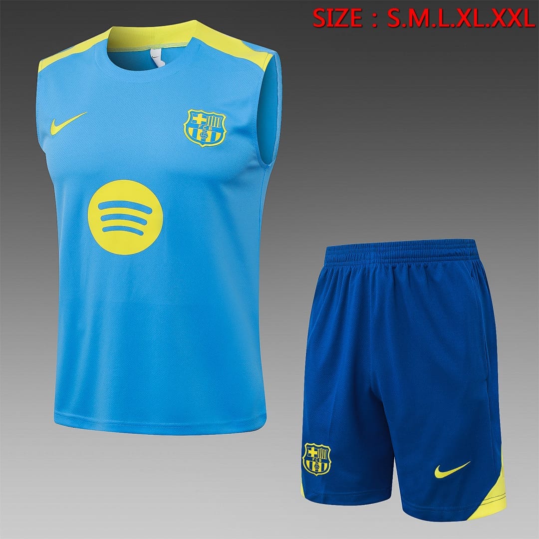 FC Barcelona 25/26 Chaleco · Celeste