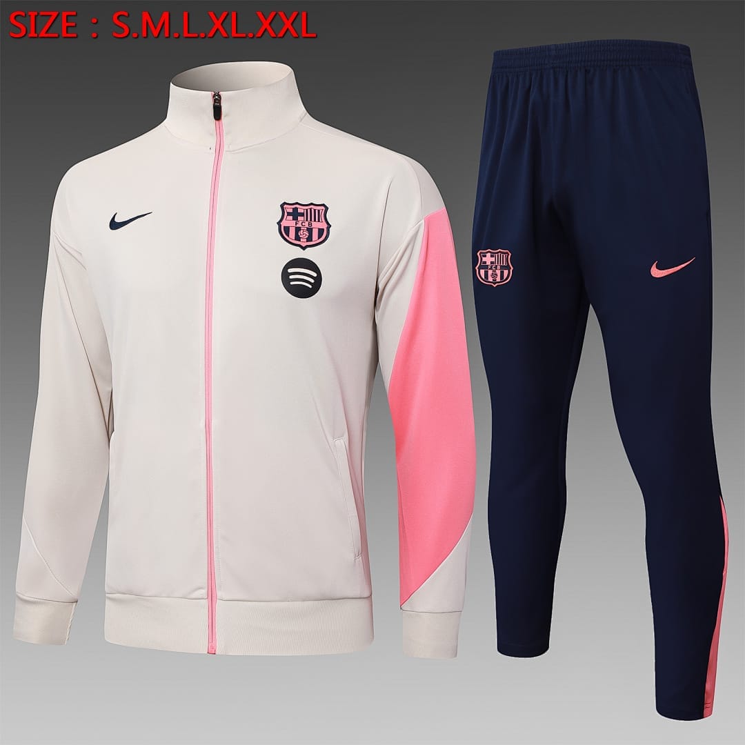 FC Barcelona 25/26 Chaqueta · Beige