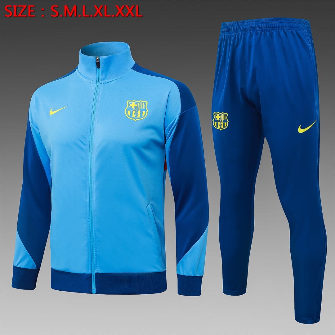 FC Barcelona 25/26 Chaqueta · Celeste