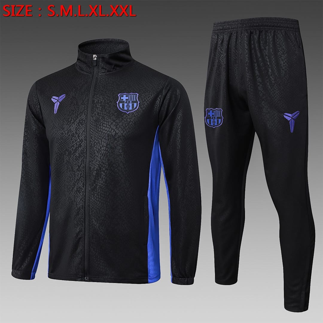 FC Barcelona 25/26 Chaqueta · Negro