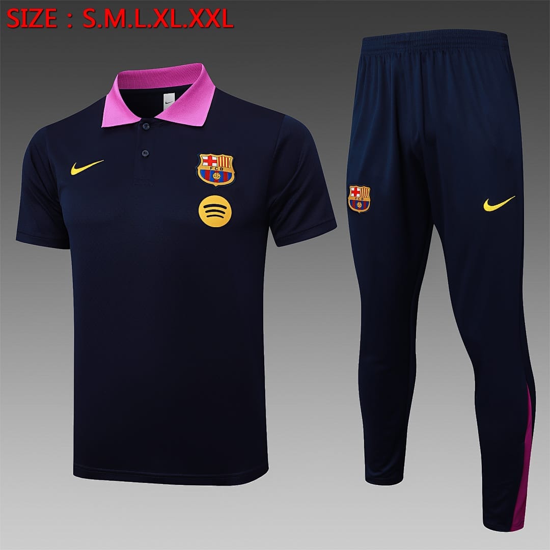 FC Barcelona 25/26 Polo · Azul Marino