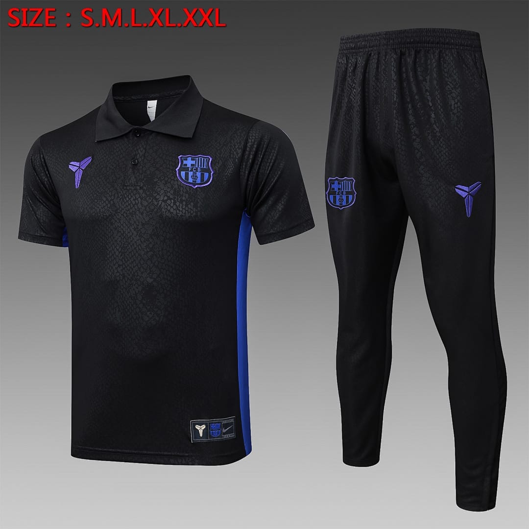 FC Barcelona 25/26 Polo · Negro