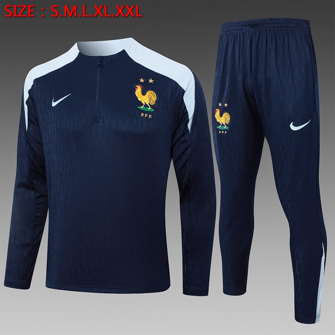 Francia 24/25 Sudadera · Azul Rey