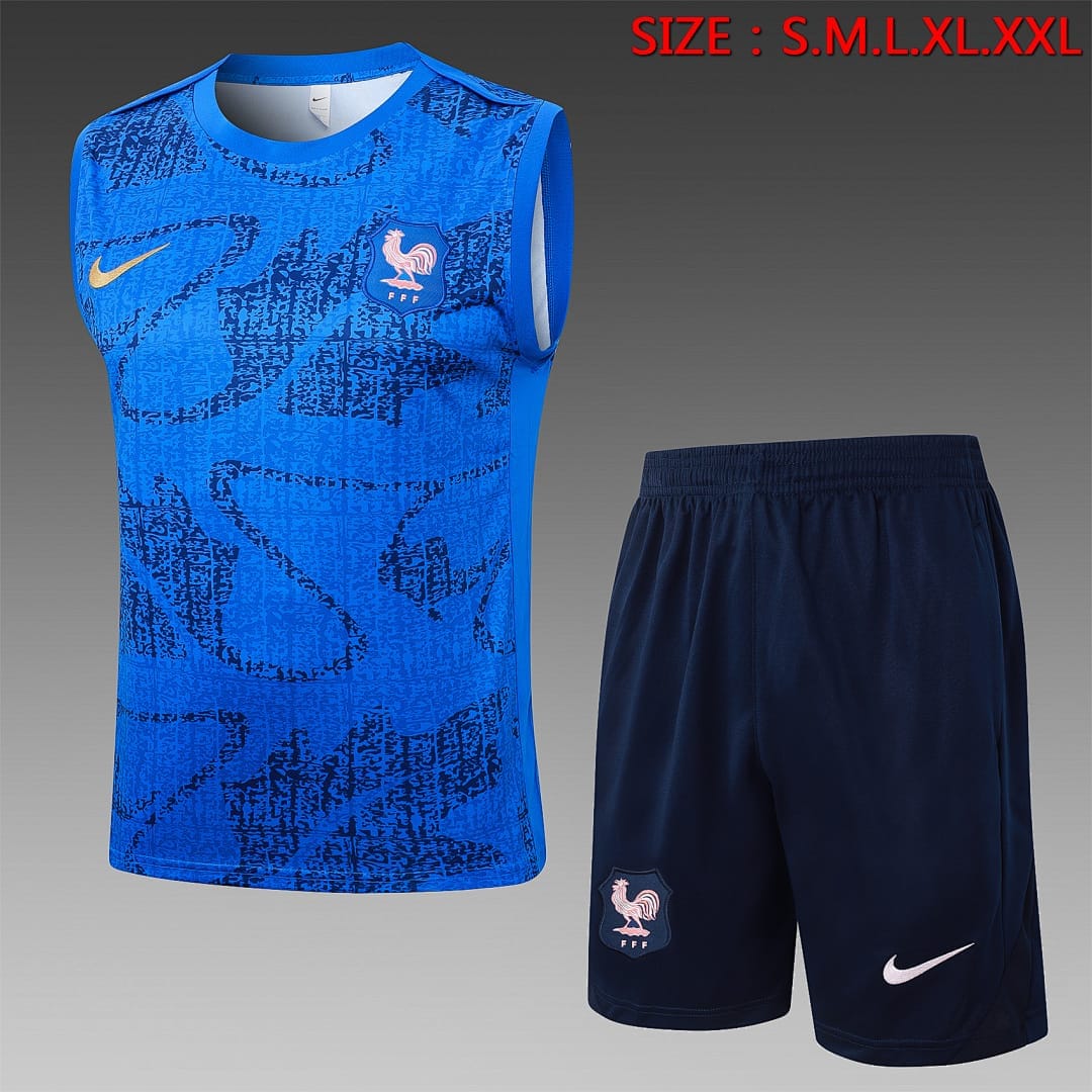 Francia 25/26 Chaleco · Azul