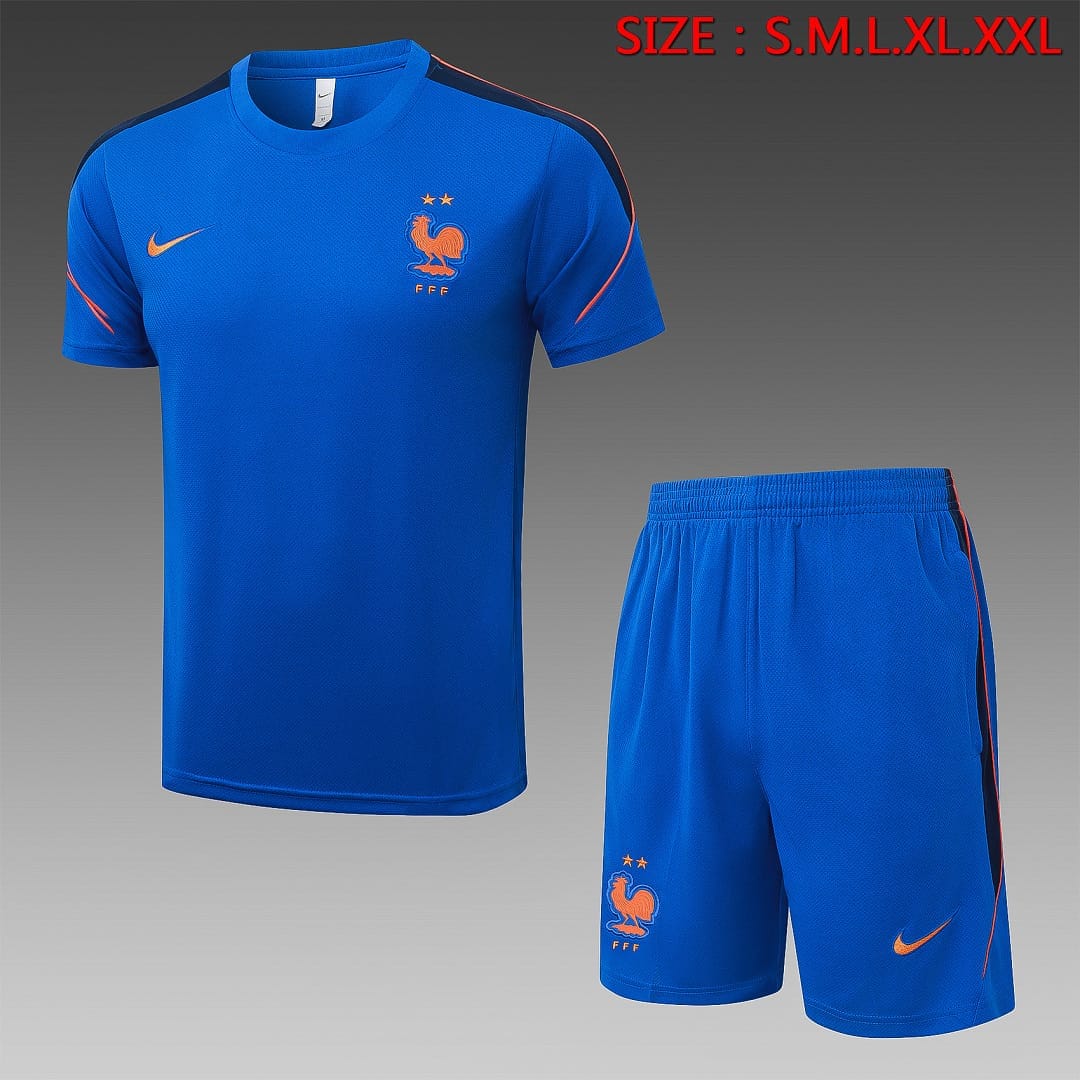 Francia 26/27 Camiseta Entrenamiento · Azul