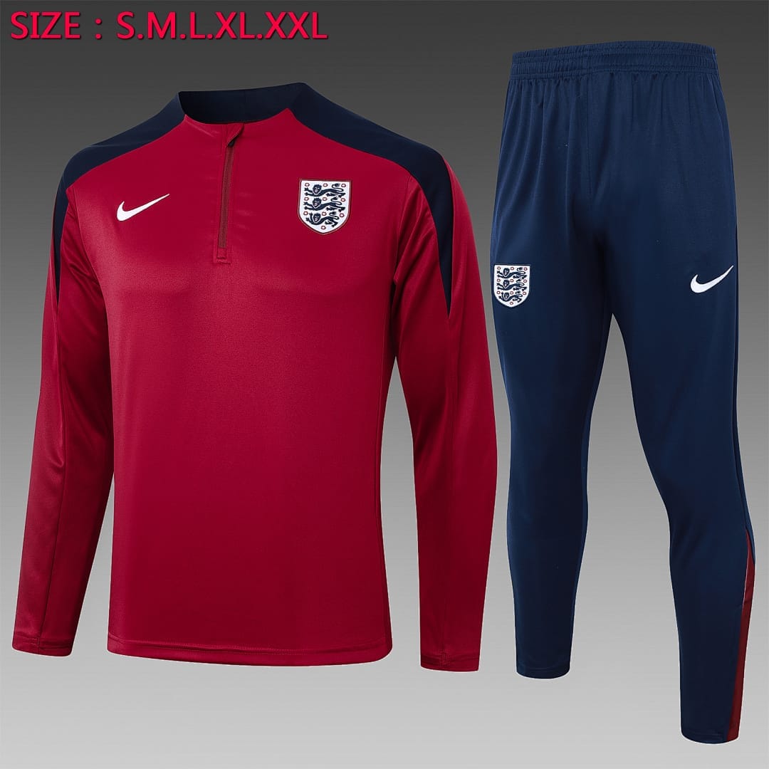 Inglaterra 24/25 Sudadera · Vino