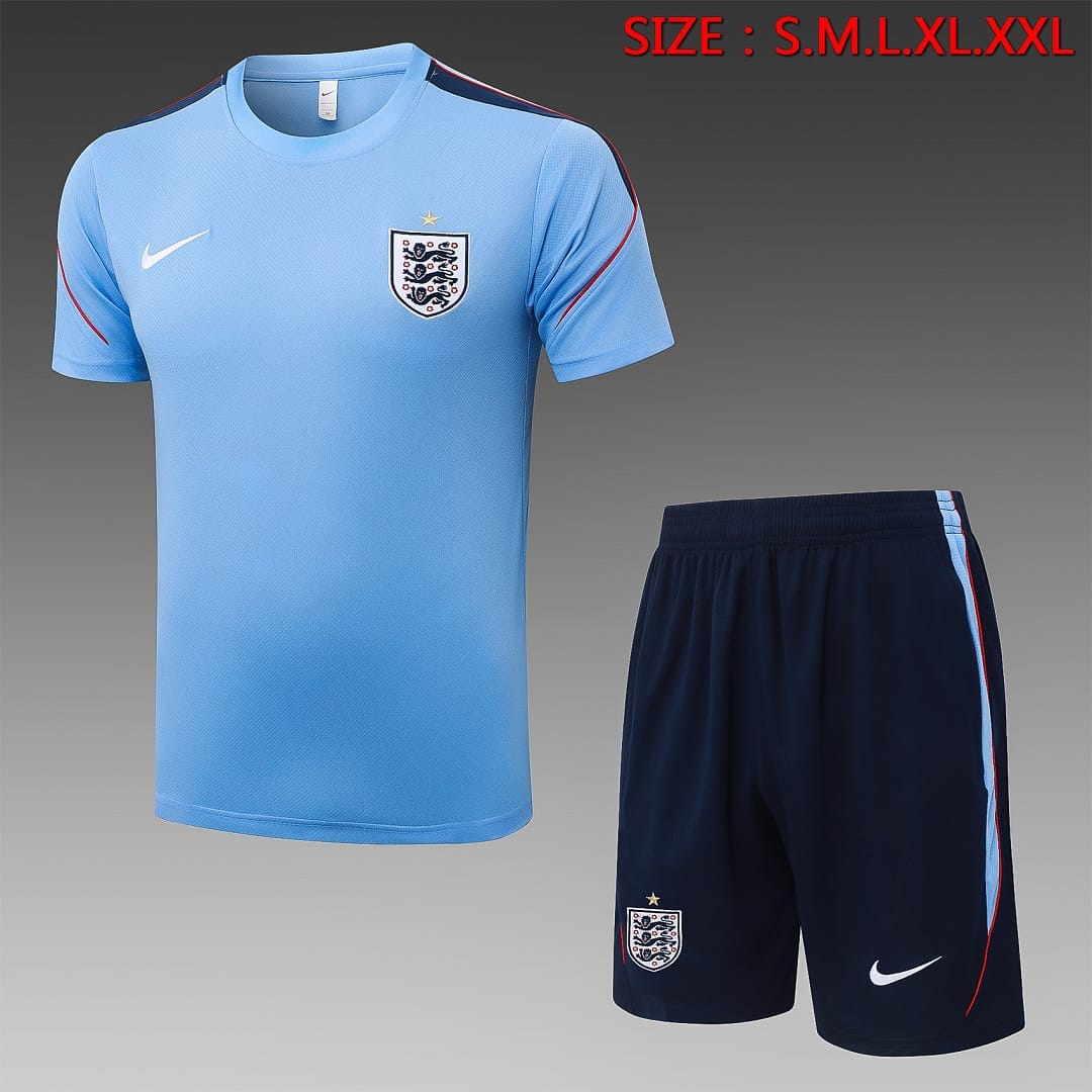 Inglaterra 26/27 Camiseta Entrenamiento · Celeste