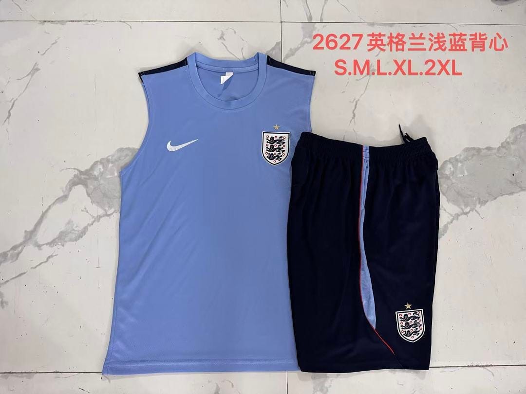 Inglaterra 26/27 Chaleco · Celeste