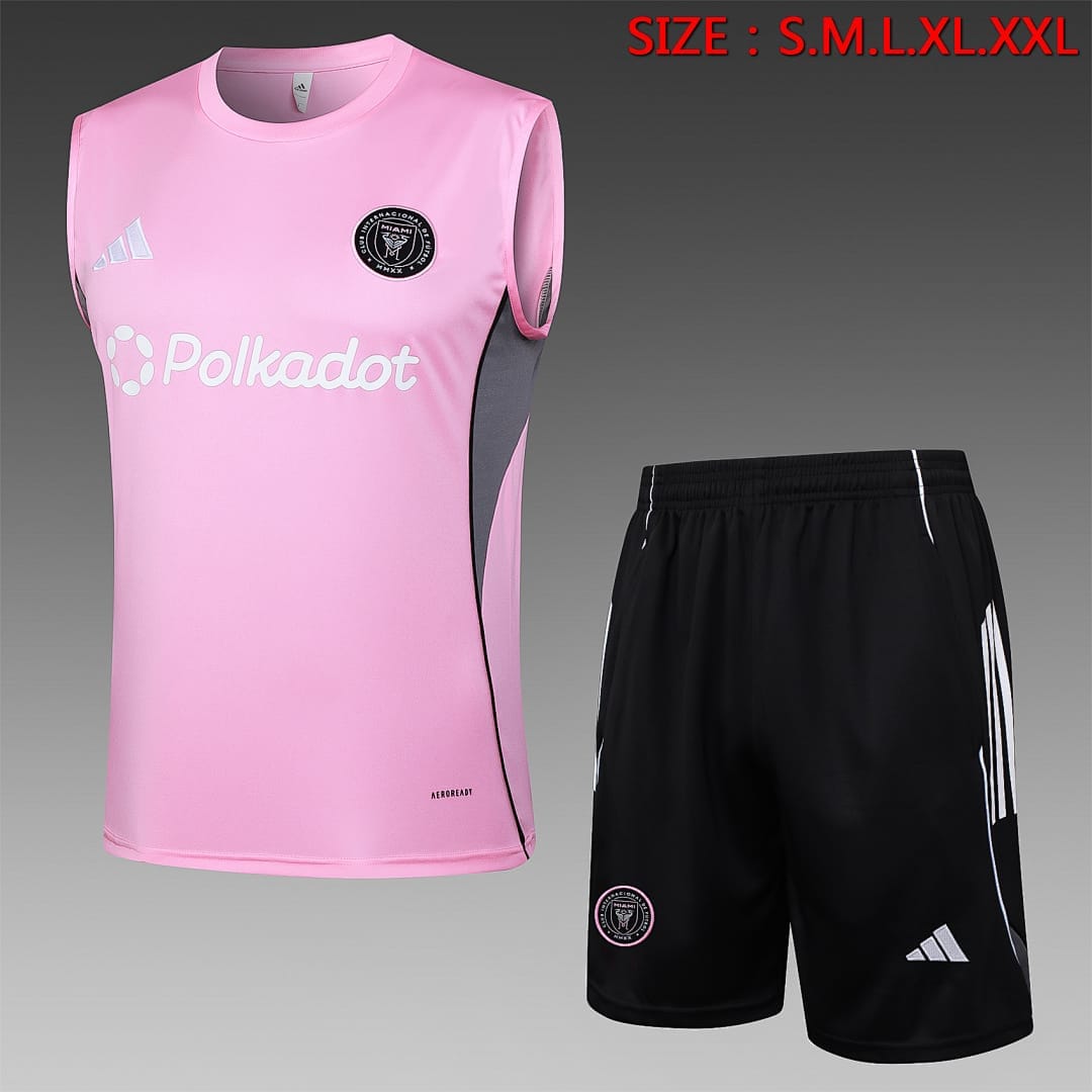 Inter Miami 25/26 Chaleco · Rosado