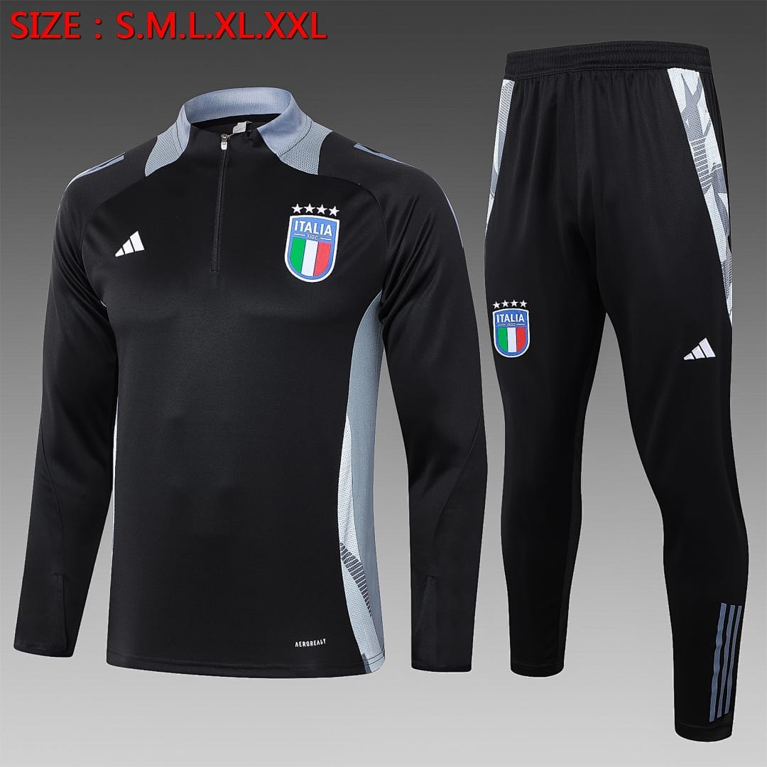 Italia 24/25 Sudadera · Negro