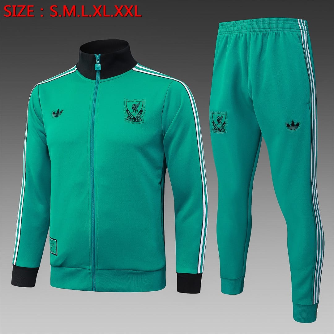 Liverpool 25/26 Chaqueta · Verde