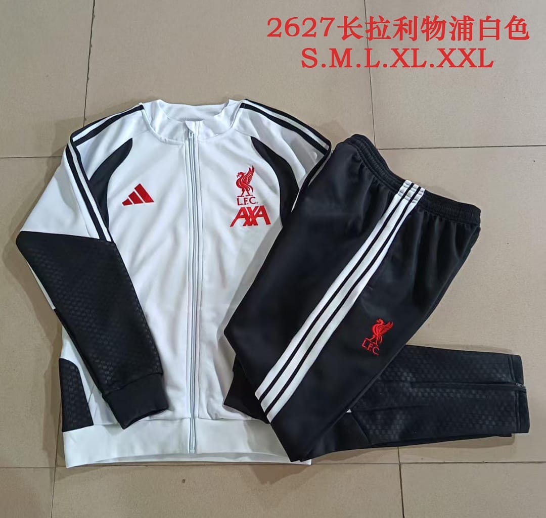 Liverpool 26/27 Chaqueta · Blanco
