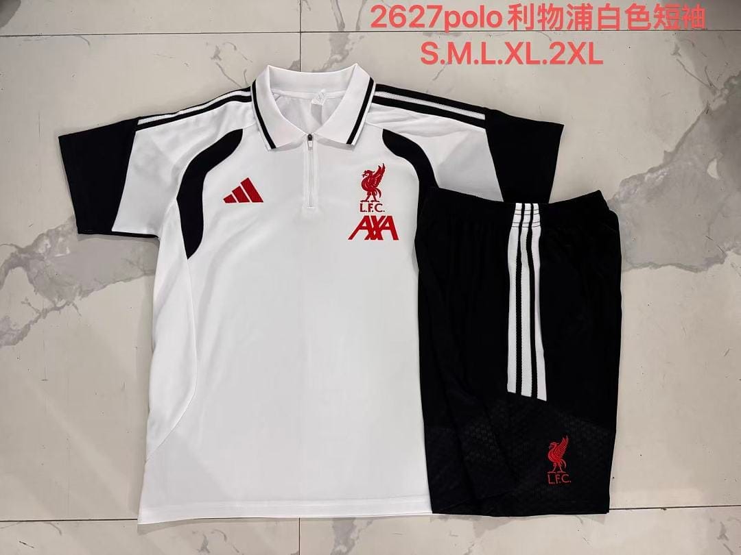 Liverpool 26/27 Polo · Blanco