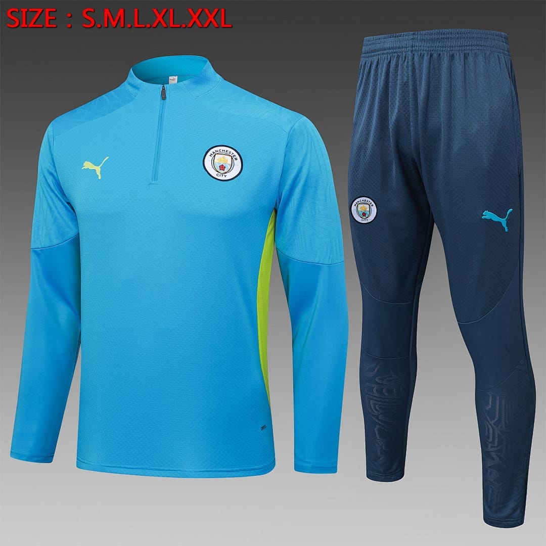 Manchester City 24/25 Sudadera · Celeste