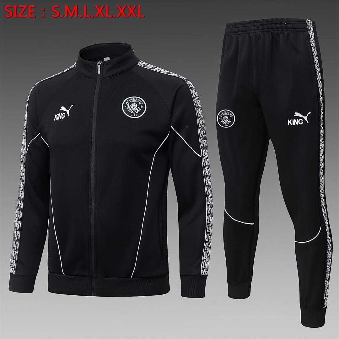 Manchester City 25/26 Chaqueta · Negro