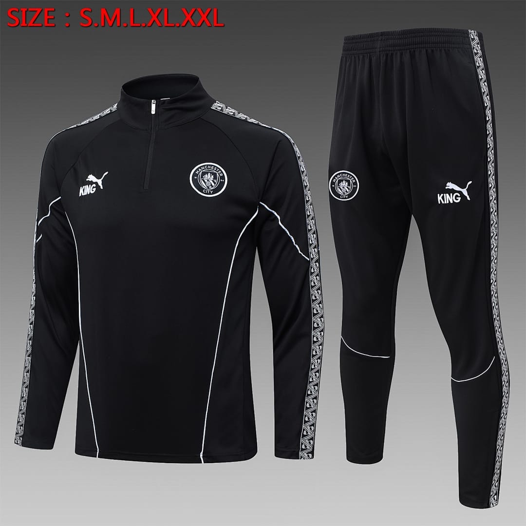 Manchester City 25/26 Sudadera · Negro