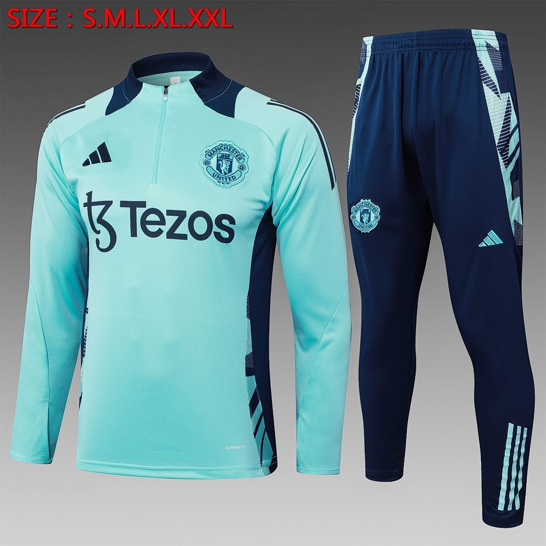 Manchester United 24/25 Sudadera · Verde