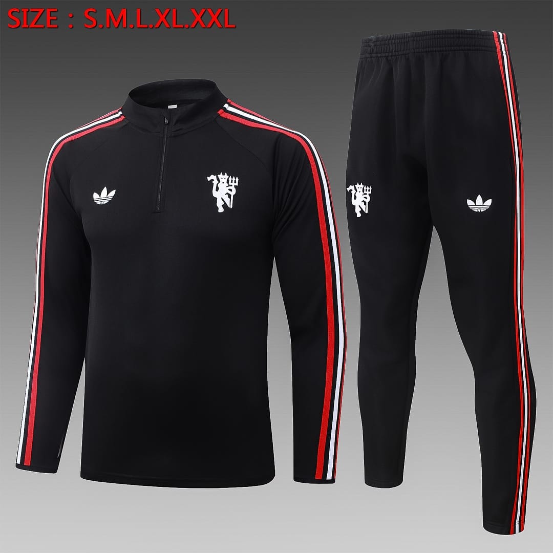 Manchester United 26/27 Sudadera · Negro