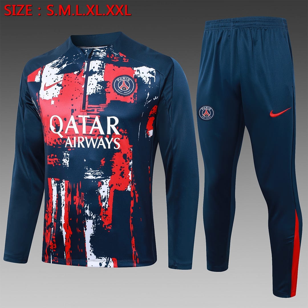 París Saint-Germain 24/25 Sudadera · Azul Rey