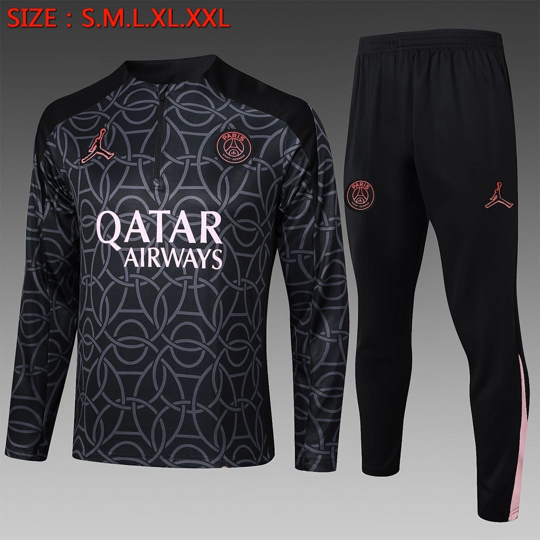 París Saint-Germain 24/25 Sudadera · Negro