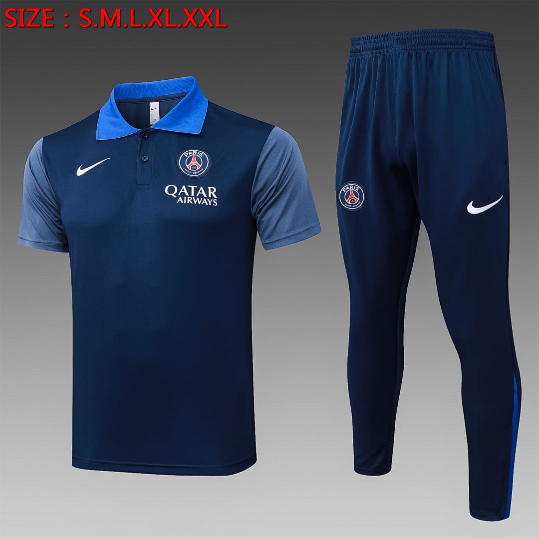 París Saint-Germain 25/26 Polo · Azul Rey