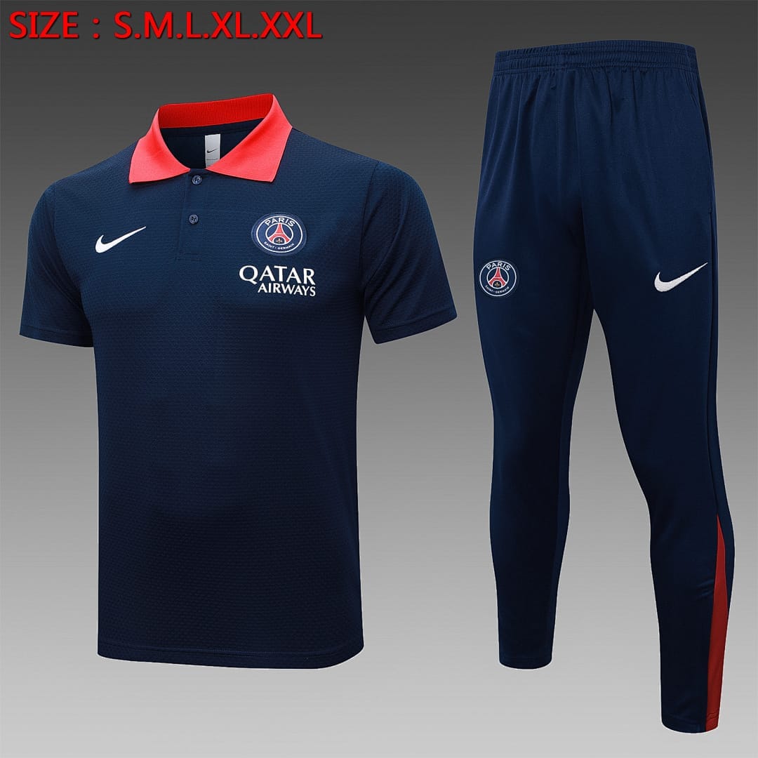 París Saint-Germain 25/26 Polo · Rojo