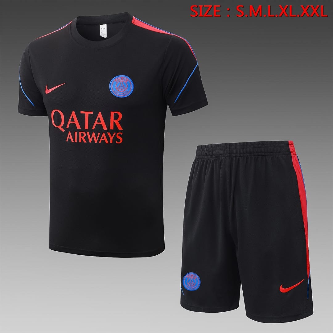 París Saint-Germain 26/27 Camiseta Entrenamiento · Negro