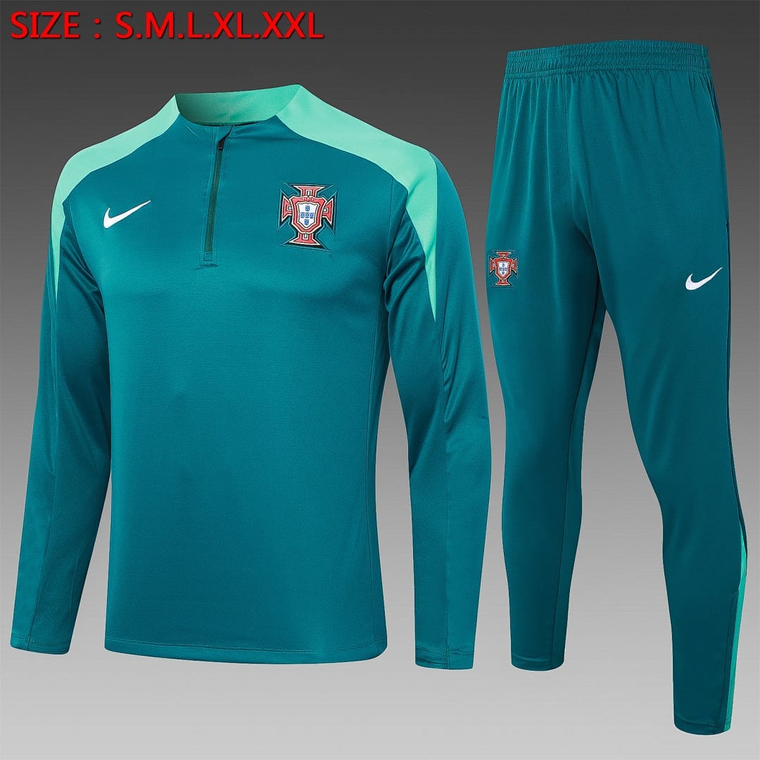 Portugal 24/25 Sudadera · Verde