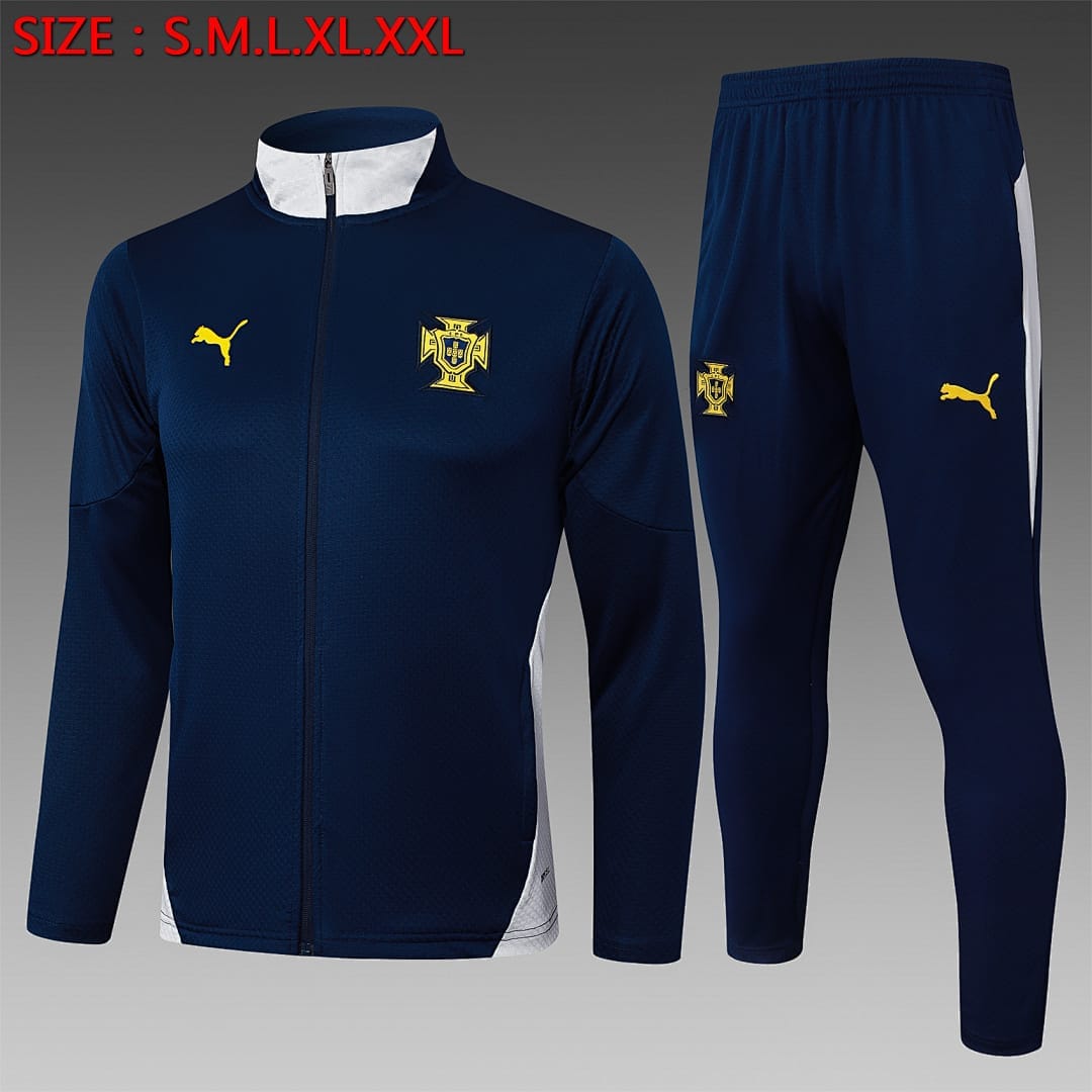 Portugal 25/26 Chaqueta · Azul Rey