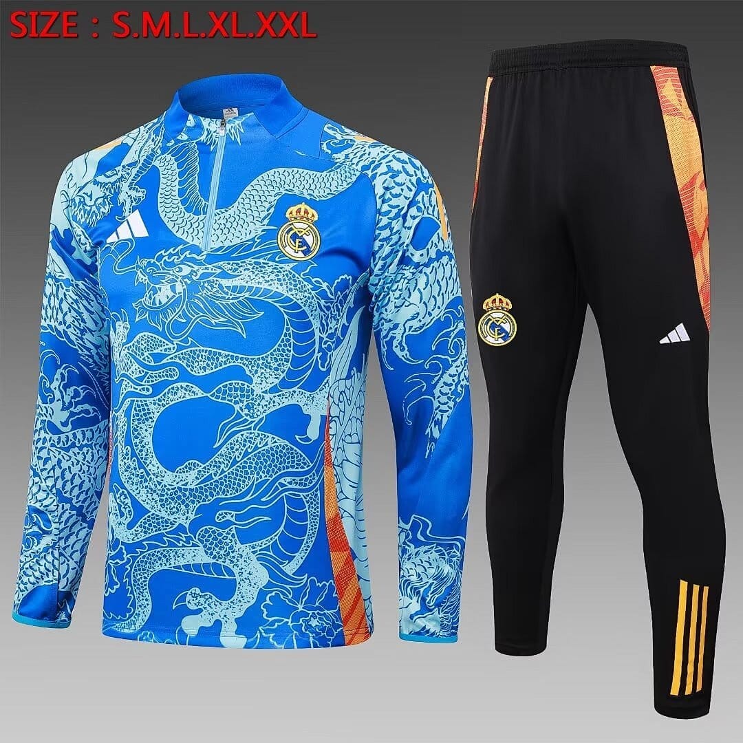 Real Madrid 24/25 Sudadera · Celeste