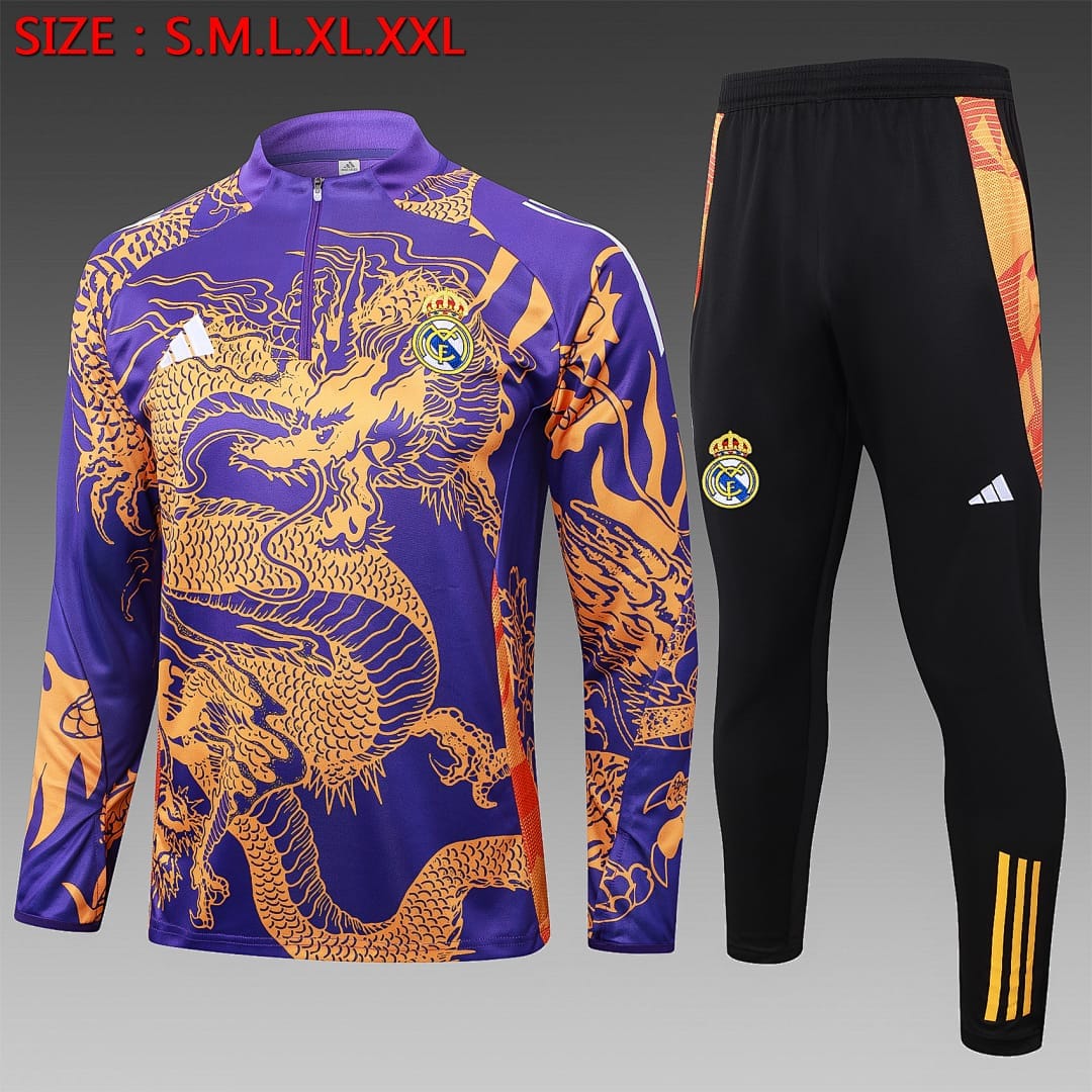 Real Madrid 24/25 Sudadera · Morado
