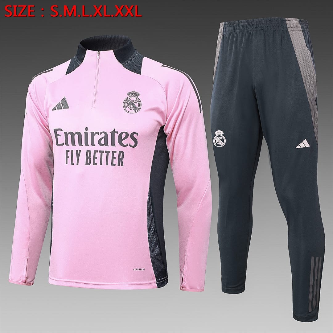 Real Madrid 24/25 Sudadera · Rosado