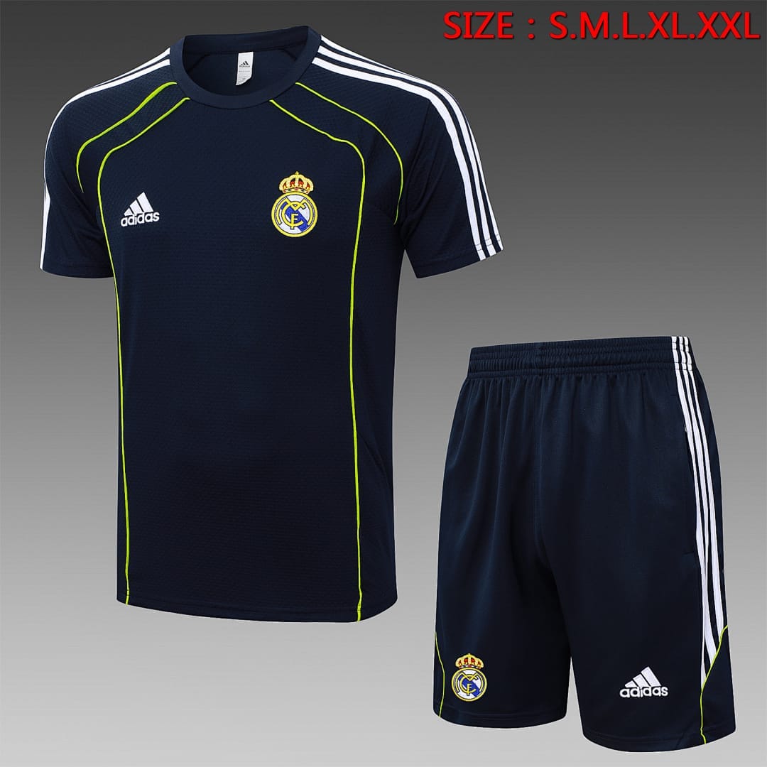 Real Madrid 25/26 Camiseta Entrenamiento · Azul Marino