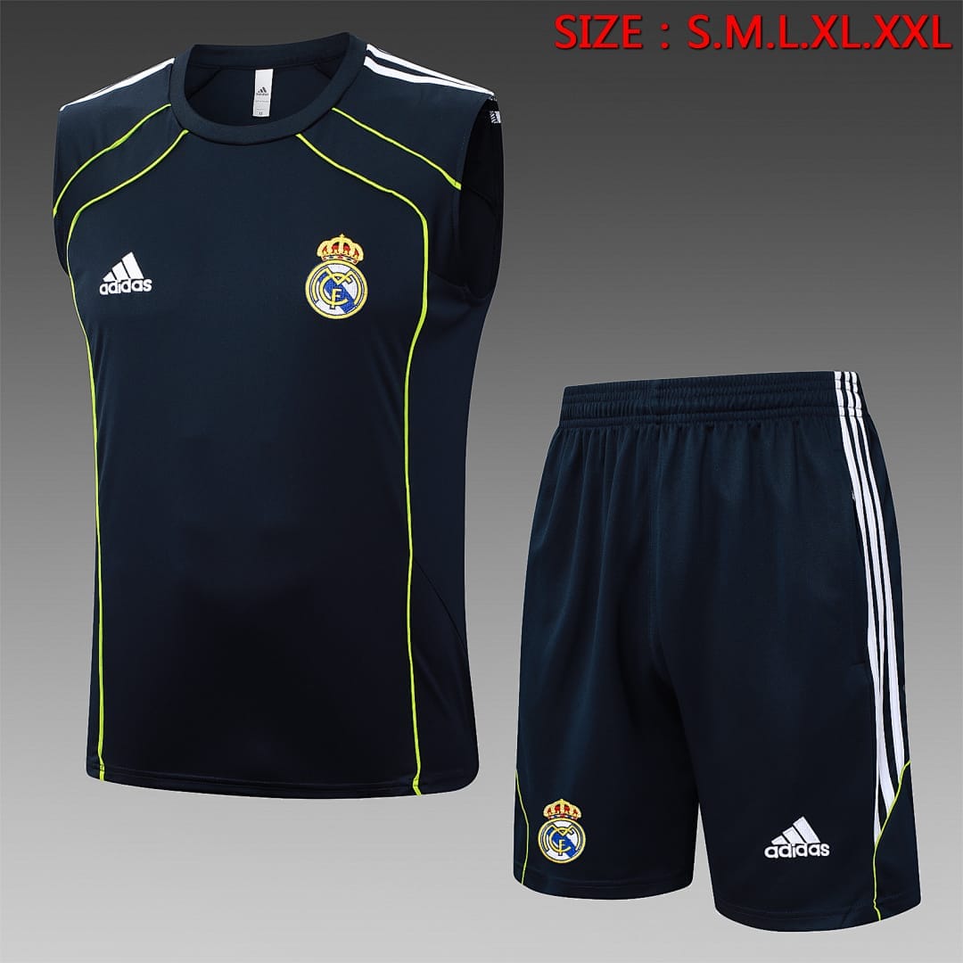 Real Madrid 25/26 Chaleco · Azul Marino