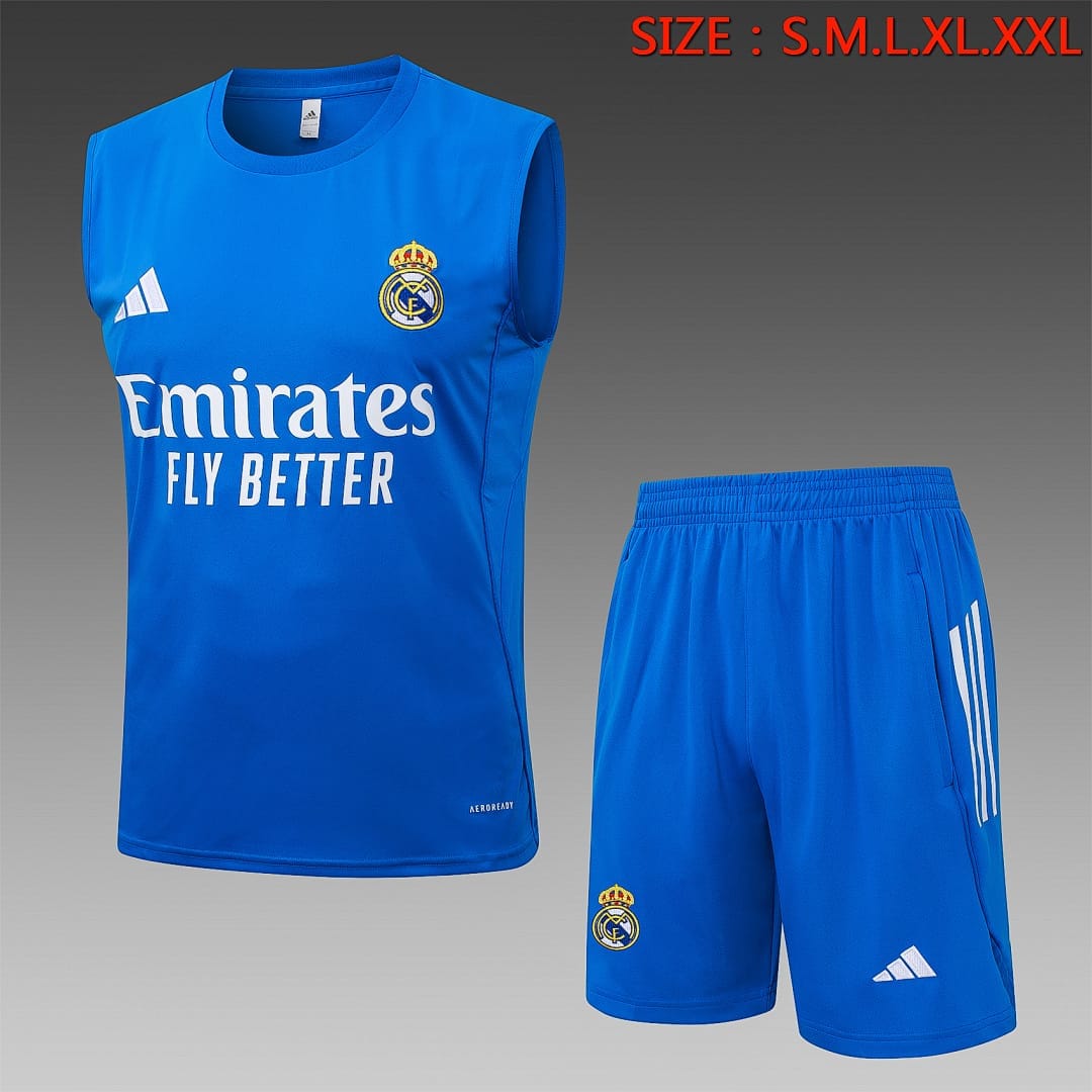 Real Madrid 25/26 Chaleco · Celeste