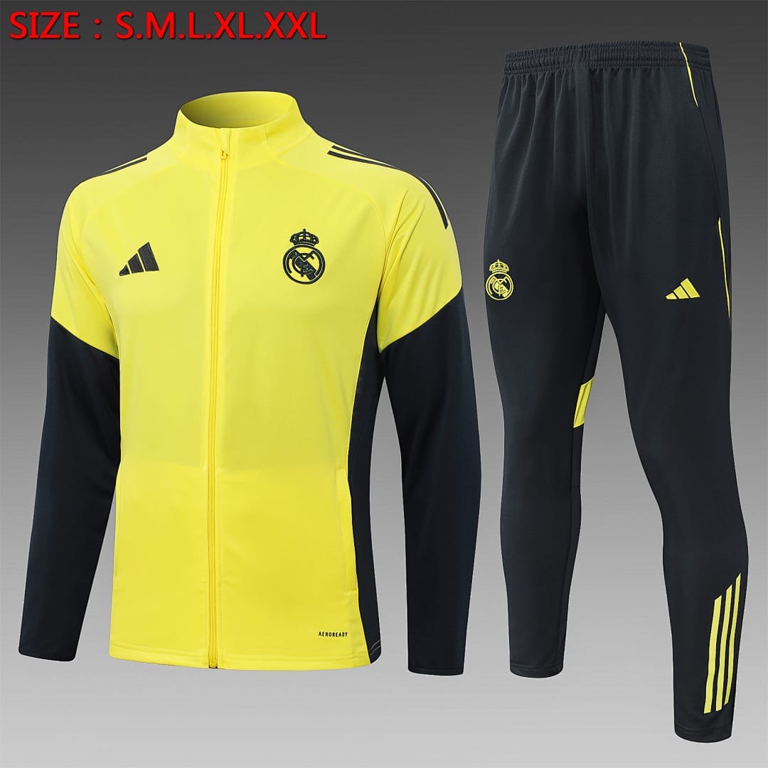 Real Madrid 25/26 Chaqueta · Amarillo