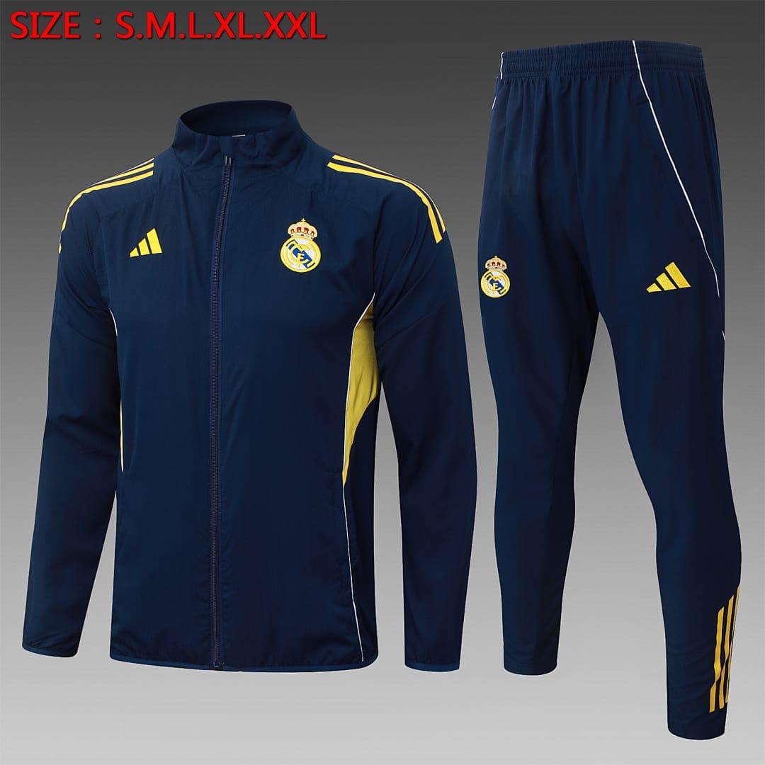 Real Madrid 25/26 Chaqueta · Azul Rey
