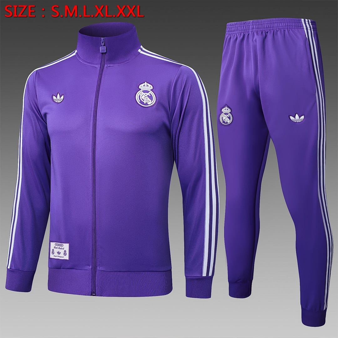 Real Madrid 25/26 Chaqueta · Morado