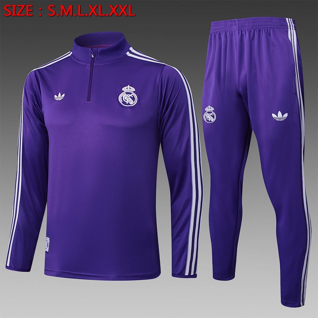 Real Madrid 25/26 Sudadera · Morado