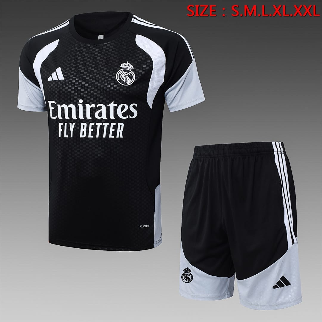 Real Madrid 26/27 Camiseta Entrenamiento · Negro