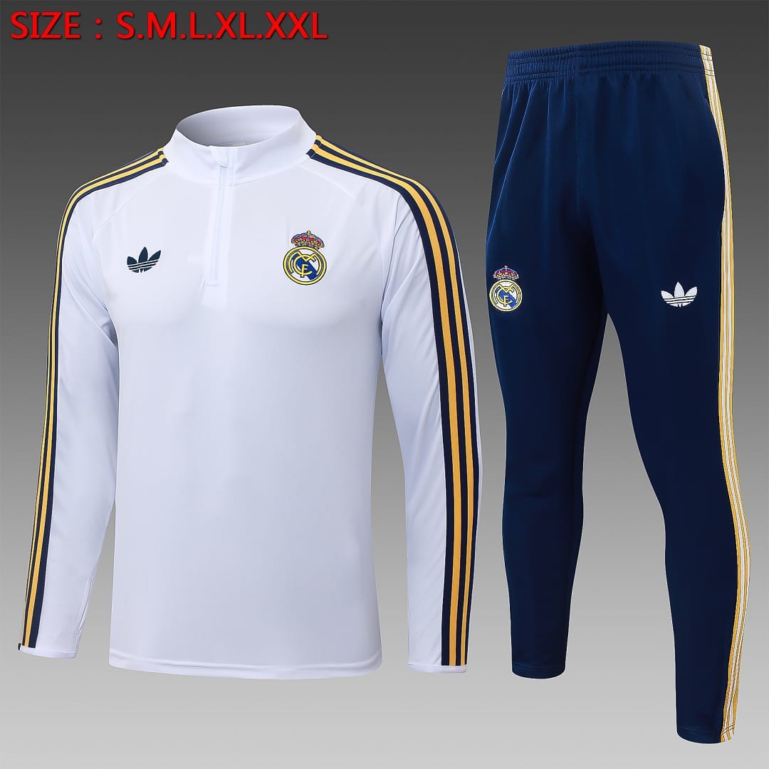 Real Madrid 26/27 Sudadera · Blanco