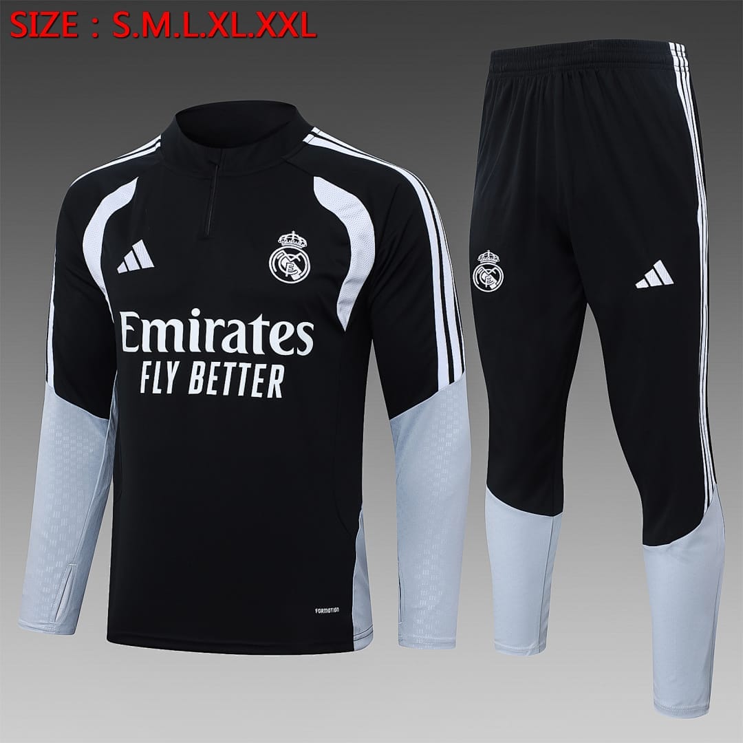 Real Madrid 26/27 Sudadera · Negro