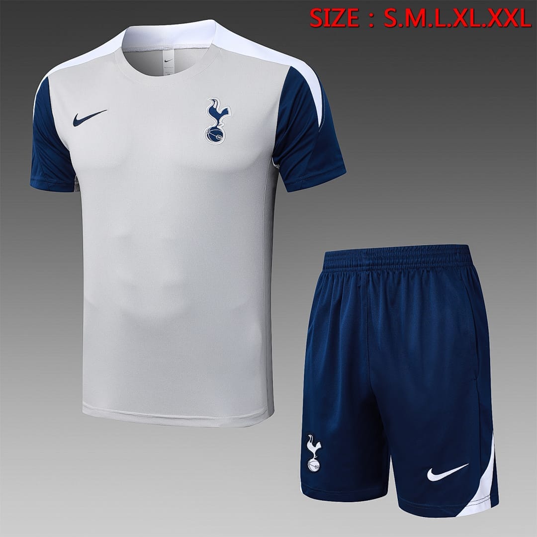 Tottenham 24/25 Camiseta Entrenamiento · Gris Claro