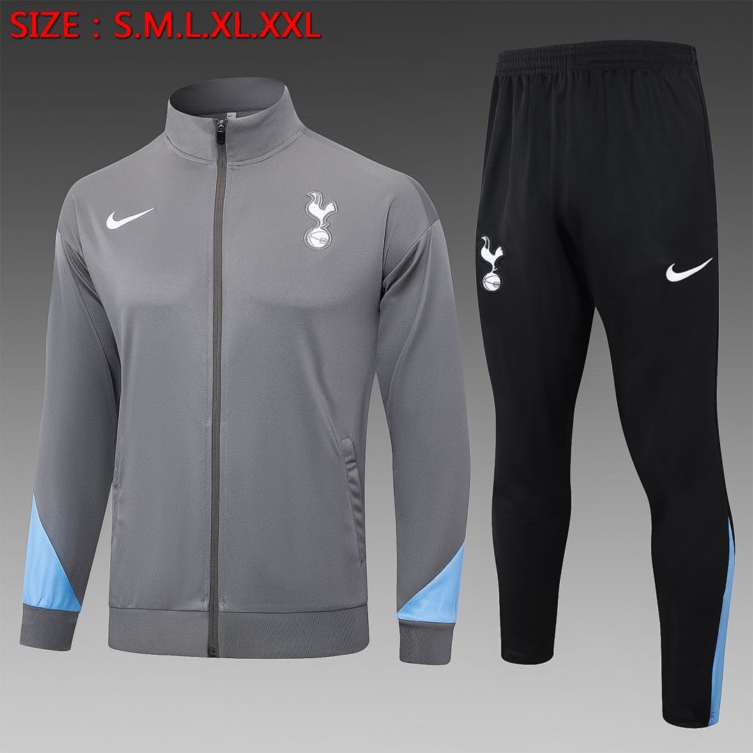 Tottenham 24/25 Chaqueta · Gris Oscuro