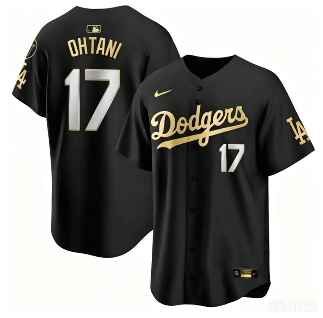 Dodgers Alternativa Negra Oro