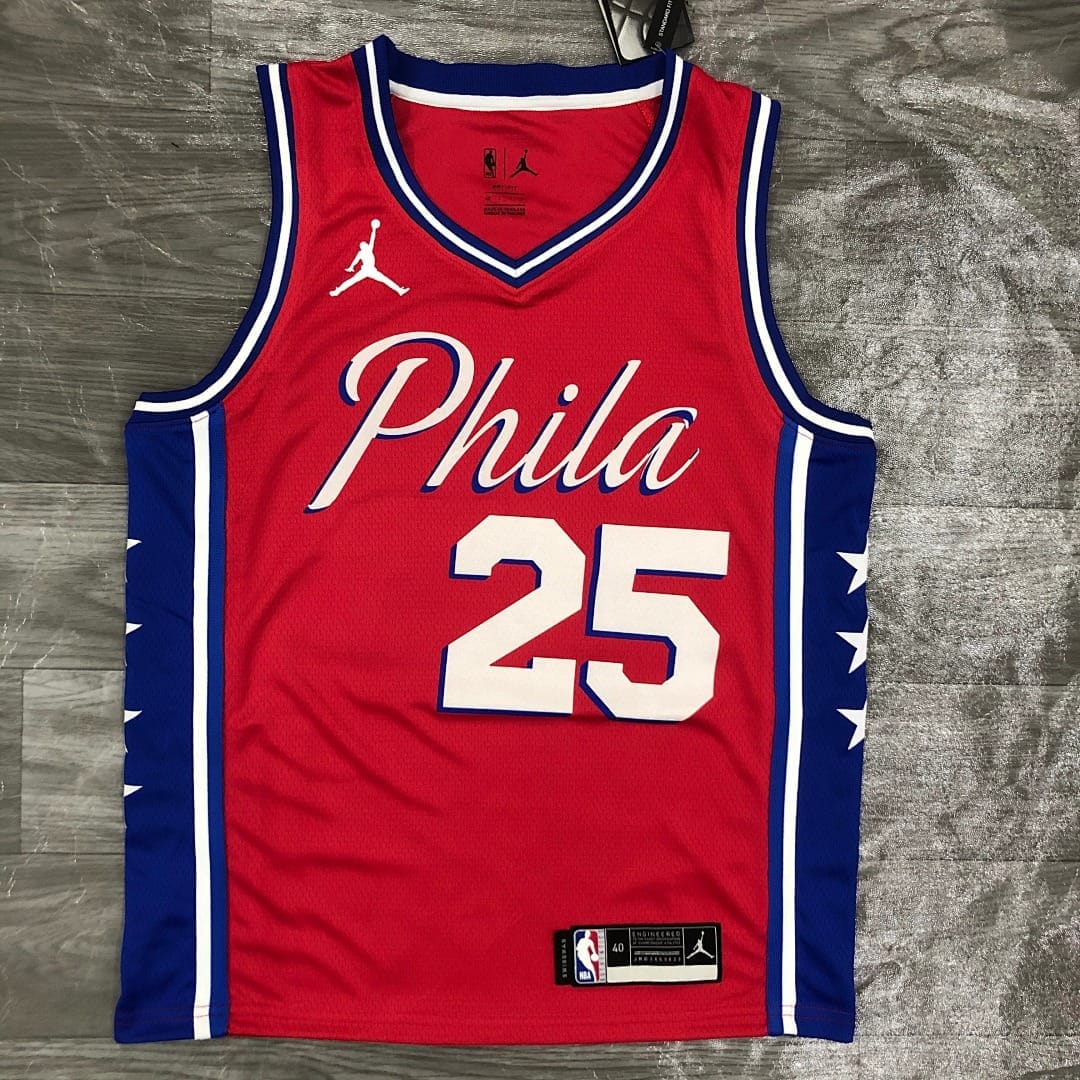 76ers 20/21 Rojo