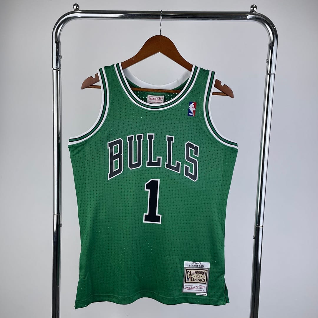 Bulls 08/09 Retro Mitchell & Ness Verde