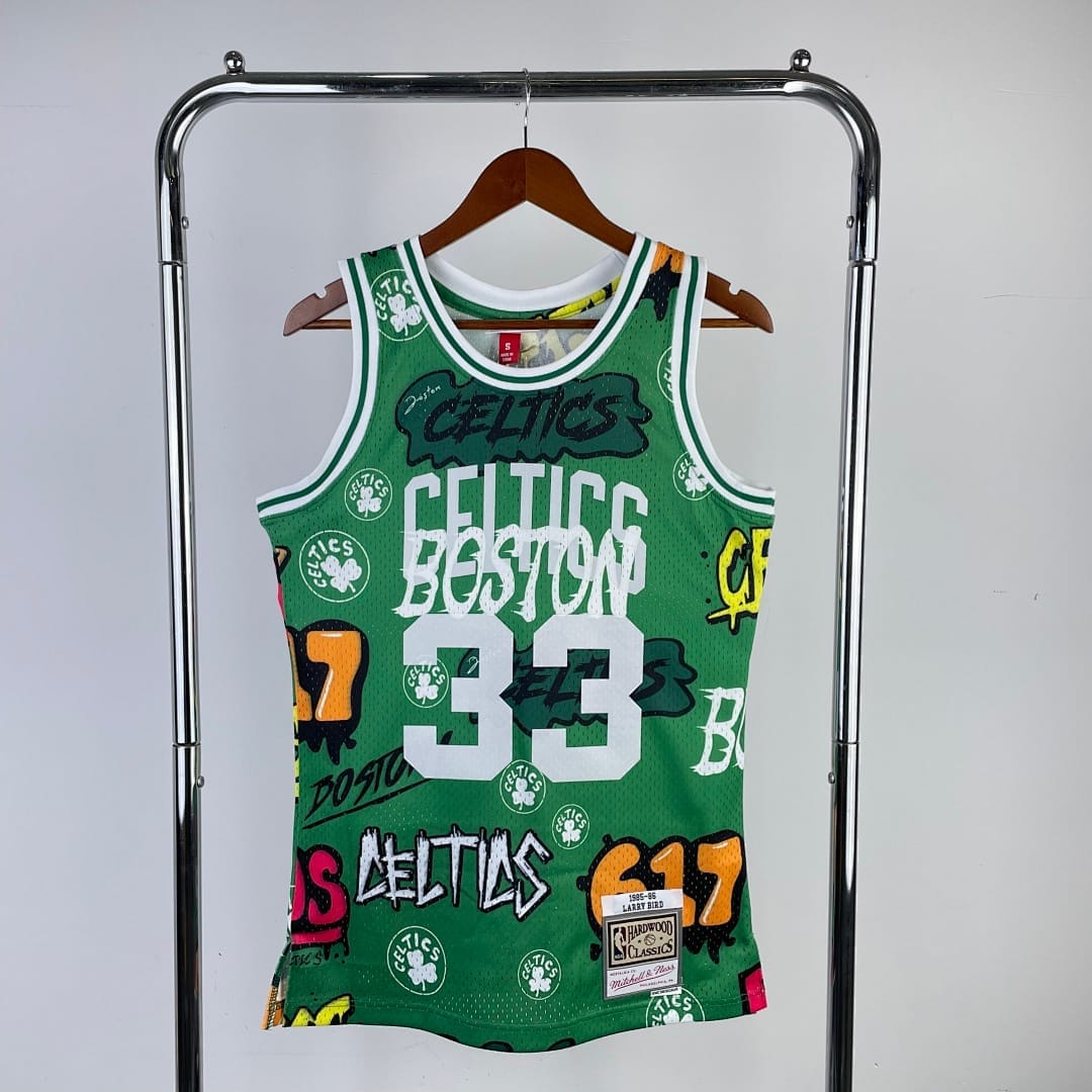 Celtics 85/86 Retro Graffiti Mitchell & Ness