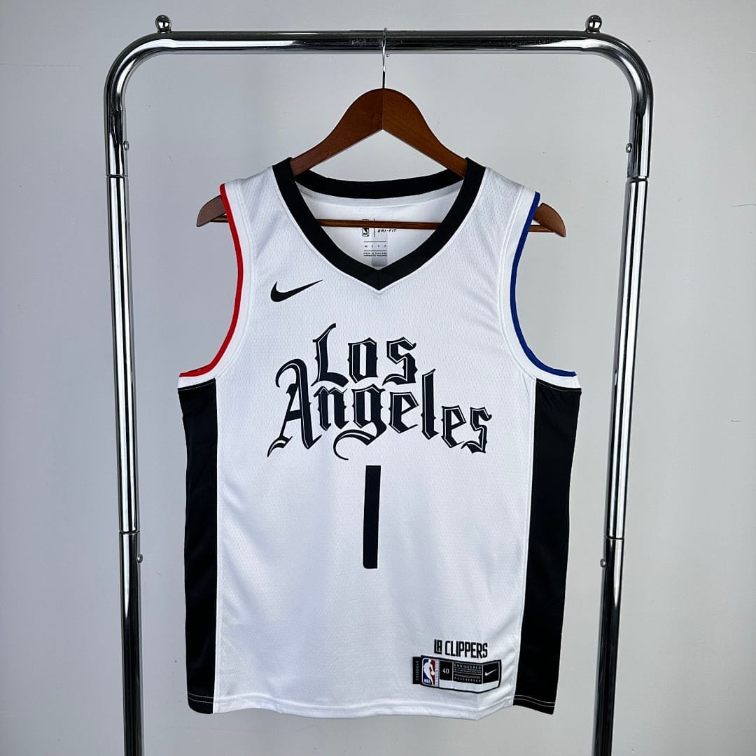 Clippers 20/21 Noche Latina Blanco